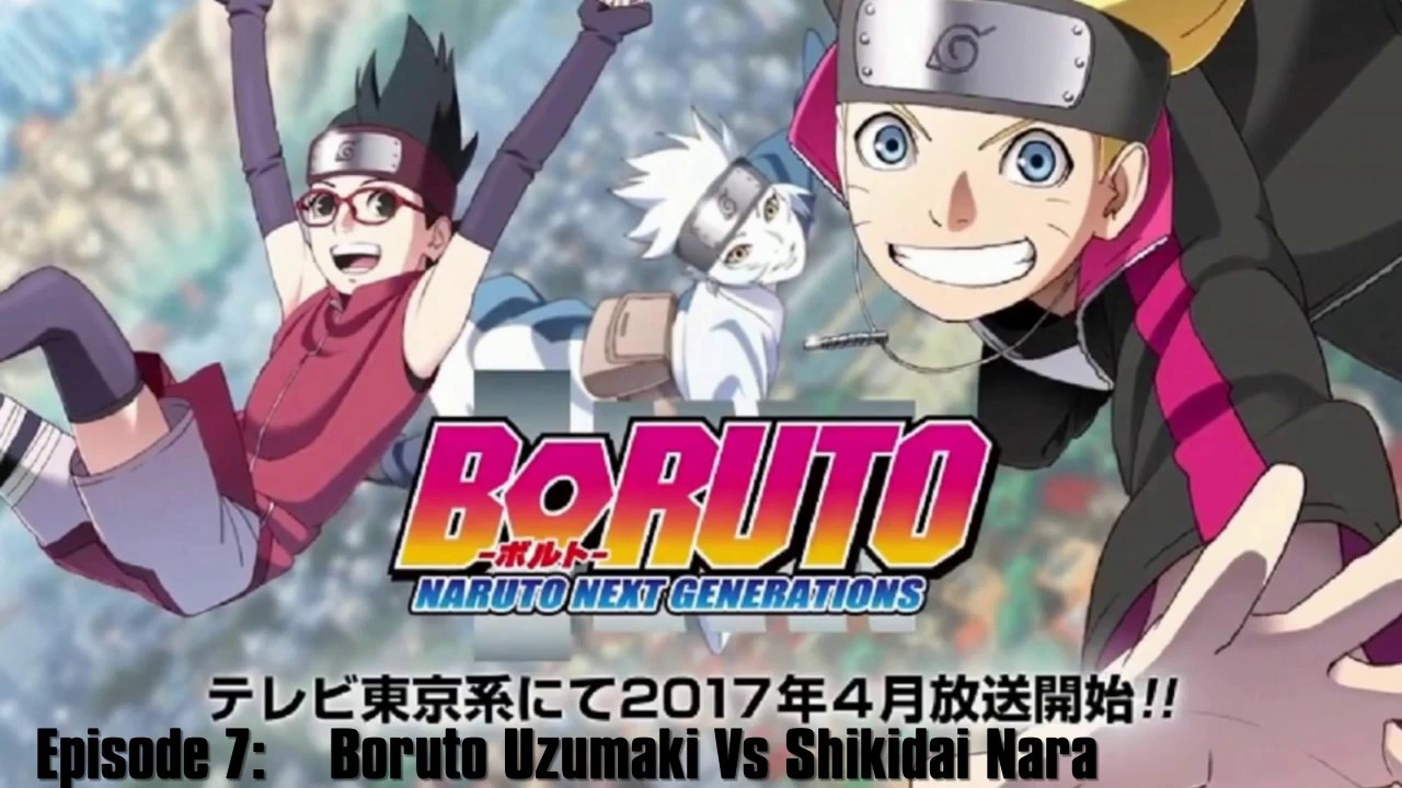Boruto Anime- Boruto Uzumaki Vs Shikidai Nara (Eng Dub ...