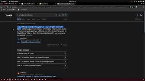 597 is ext4 a journaling filesystem?