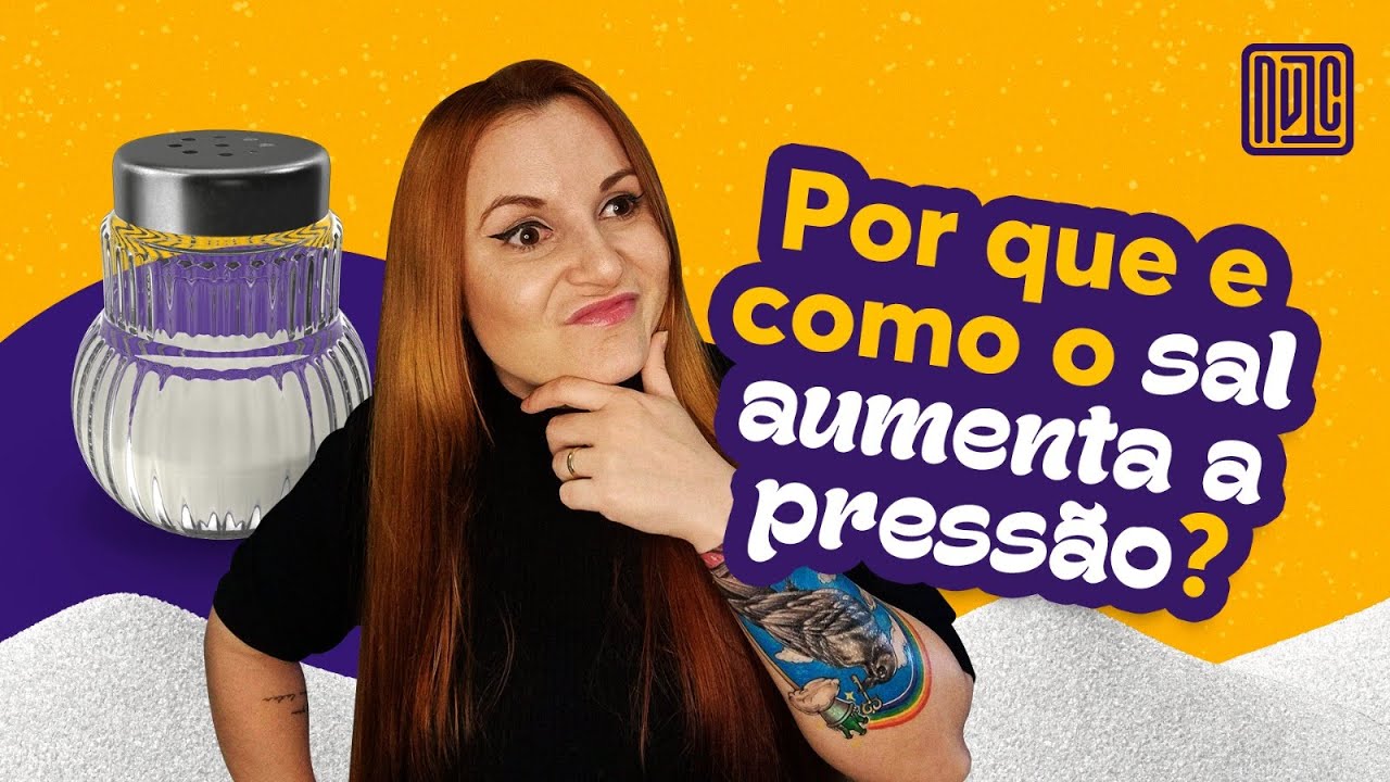 Por que sal aumenta a pressão?