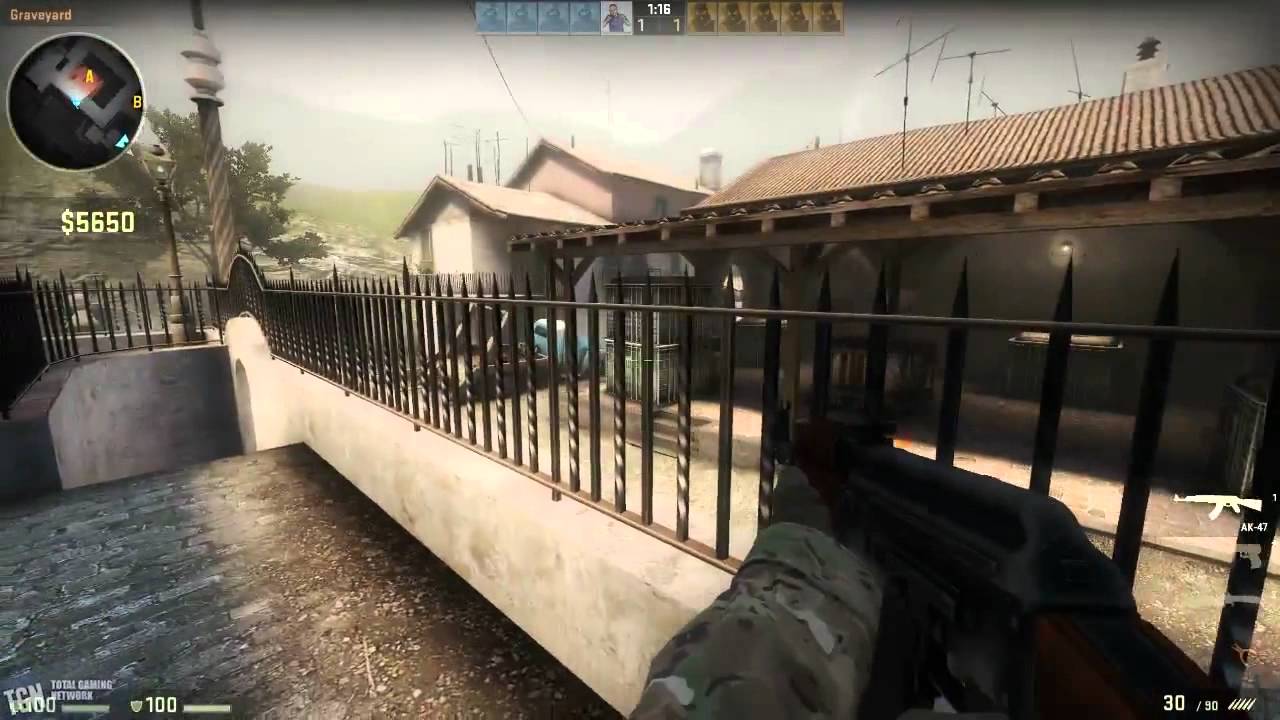 Counter-Strike Global Offensive Beta - de_inferno Walkthrough and Gameplay - CSOffensive.com
