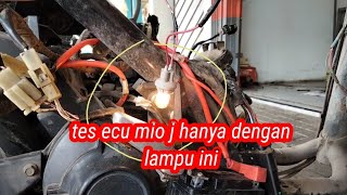 cara muda mengetes ECU Mio j mati atau hidup#mioj#ecumioj