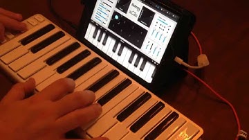 CME XKey & iPad Demo   Nave & Alchemy