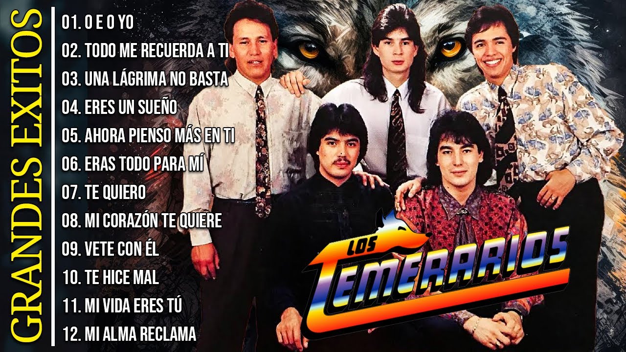 Los Temerarios Viejitas Románticas Éxitos Mix - Los Temerarios Mix Románticas Para Enamorarse Más