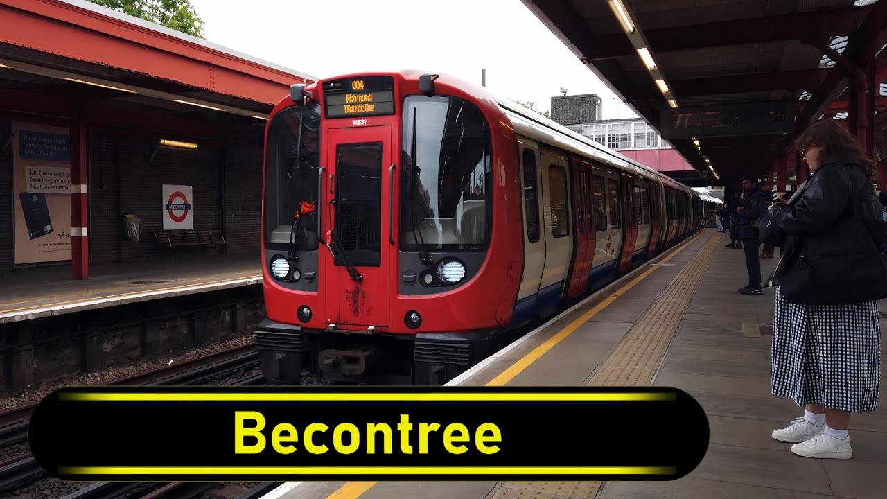 Tube Station Becontree - London 🇬🇧 - Walkthrough 🚶