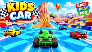 Kids Car Racing Adventure 🚗🏁 | Fun Cars & Crazy Track | Kids Racing Game screenshot 3