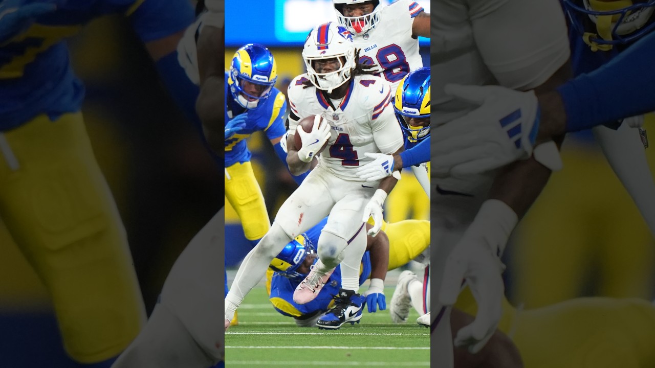 James Cook keeps fumbling? He's Adrian Peterson. Buffalo Bills should keep feeding him the rock.