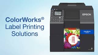 Epson ColorWorks Label Printing Solutions