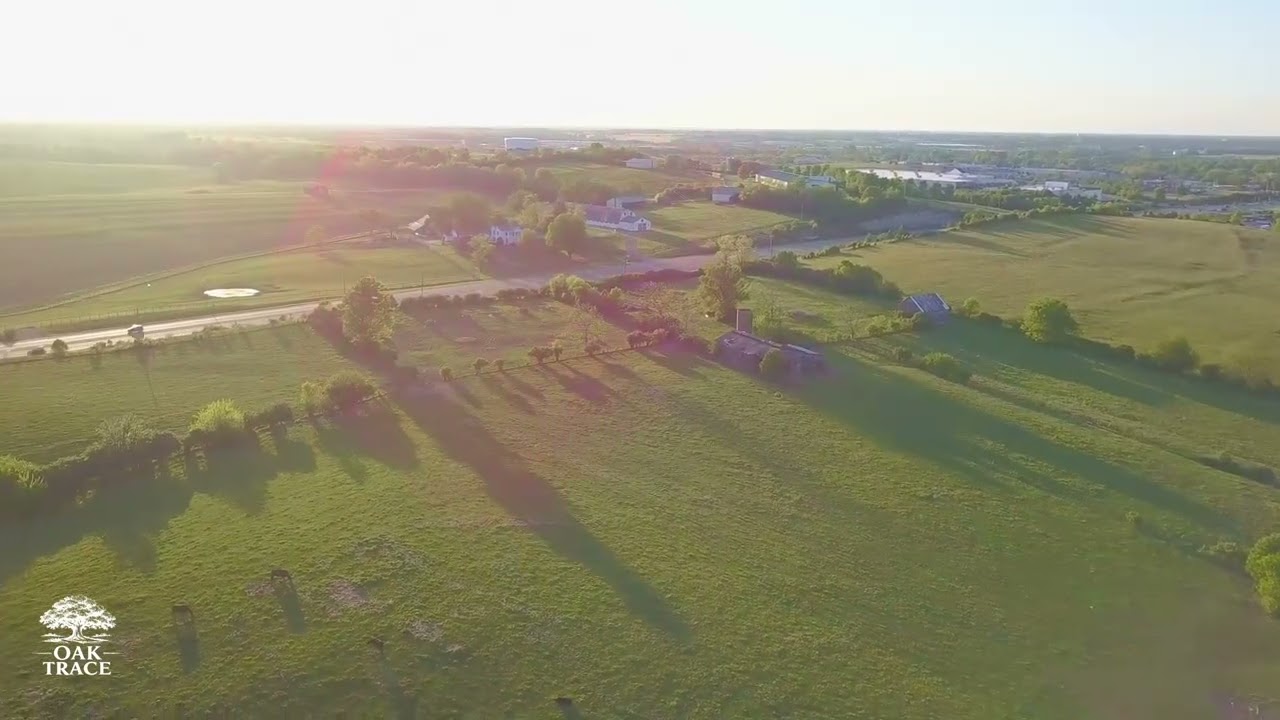 Aerial film still — Oak Trace