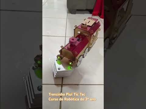 O Trem Piuí Tic-tac está pronto! Escola Municipal José Antônio da Silva.