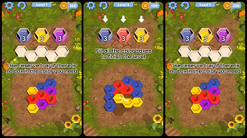 Hexa Wipeout: Sort Puzzle Game Android Gameplay