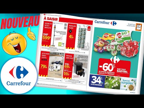 catalogue CARREFOUR du 23 avril au 6 mai 2024 😍 Arrivage - FRANCE