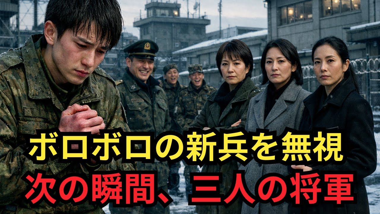 ボロボロの弟に面会に来た三姉妹──正体は“陸・海・空”の将軍…腐敗部隊に大掃除が下される