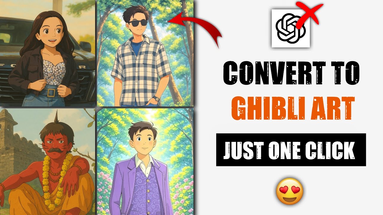 Ghibli Art Image Generator Free 100% Working | How To Create Ghibli