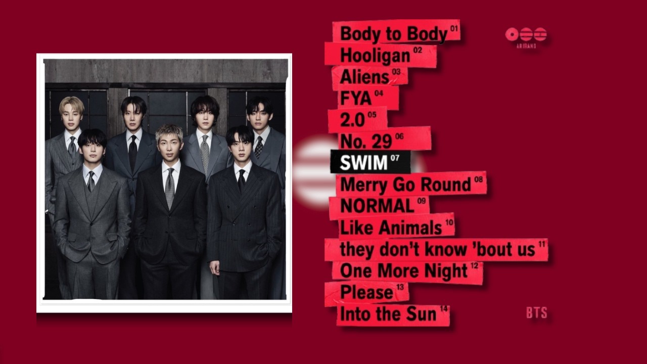 BTS 'Arirang' Playlist