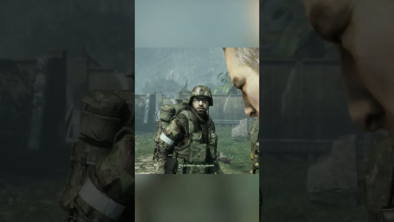 Battlefield Bad Company 2 | When Your Commanding Officer Almost Takes Your Head Off | 