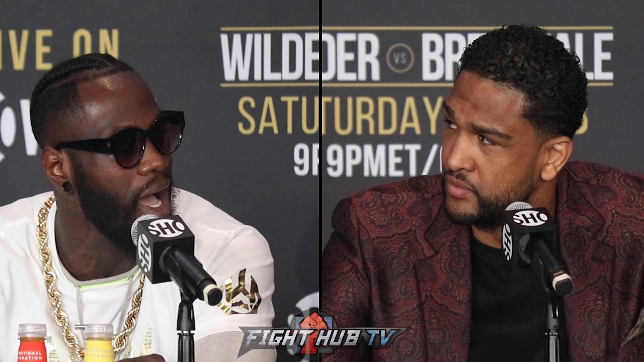 wilder vs breazeale ko THE FULL TENSE DEONTAY WILDER VS. DOMINIC BREAZEALE FINAL PRESS CONFERENCE & FACE OFF VIDEO