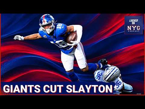 New York Giants Cut Darius Slayton – SHOCKING Move, Roster IMPACT, and Cap Ramifications