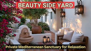How to Turn a Tiny Side-Yard into a Dreamy Spanish Courtyard