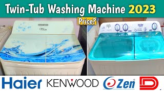 Twin Tub Washing Machine Price 2023 | Haier washing machine all model and price 2023