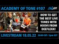 Academy of tone 107 how to get the perfect live guitar sound in your band with hoovi and deeflexx