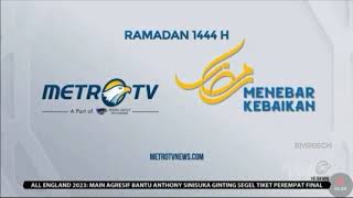 Bumper Metrotv  Menebar Kebaikan ramadhan 1444h  2023m