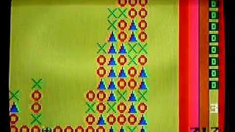 SameGame & Robots Intellivision Homebrew Gameplay