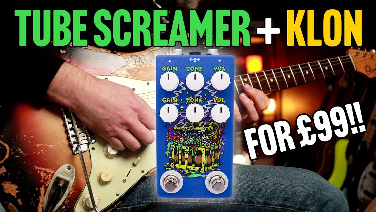 Tube Screamer и Klon за 99 фунтов стерлингов | Демонстрация педали Funny Little Boxes Treasure Chest