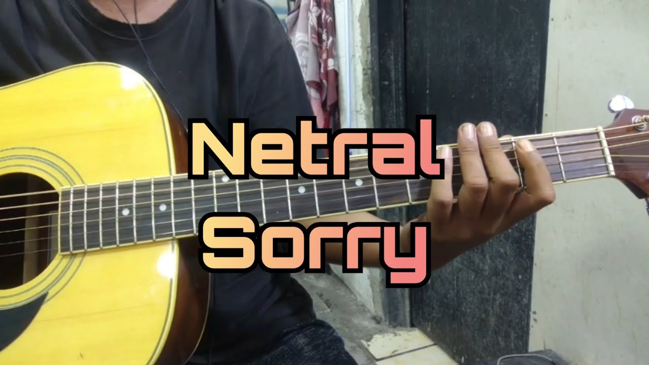 Netral - Sorry Guitar Cover by pakubil