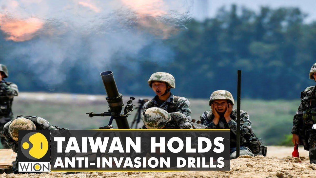 Taiwan holds military drills amid China invasion fears | China may ...