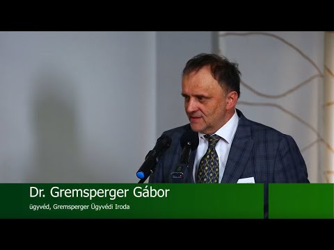 Az erdőgazdálkodás aktuális jogi kérdései - 2022.11.15 - Gyarmatpuszta - Dr. Gremsperger Gábor