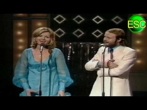 ESC 1972 16 - Belgium - Serge & Christine Ghisoland - À La Folie Ou Pas Du Tout