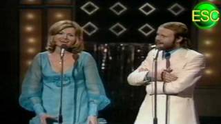 ESC 1972 16 - Belgium - Serge &amp; Christine Ghisoland - À La Folie Ou Pas Du Tout