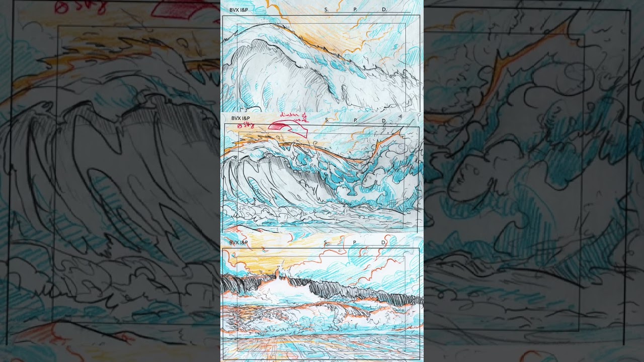 INFiNiXANiUM Saga - 2 | Storyboard creation process | 1st season