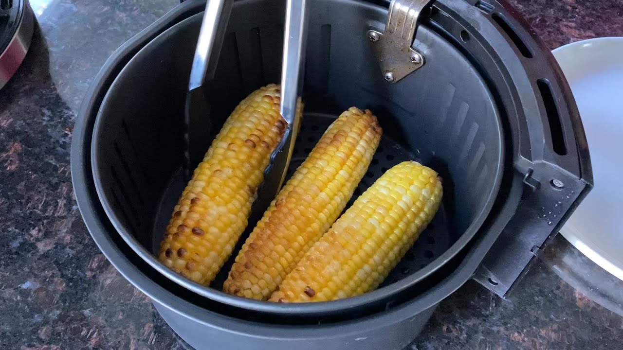 Air Fryer Corn Recipe | How To Cook Corn On The Cob In The Air Fryer - YouTube