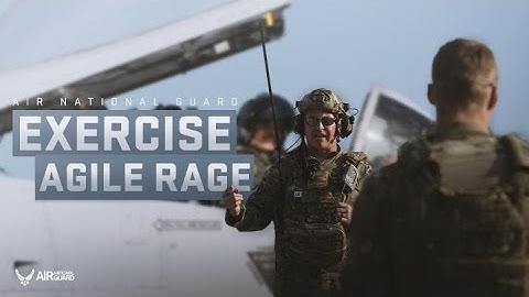 Air National Guard Agile Wing Exercise