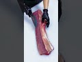 Separate the skin from the meat with a knife #shorts