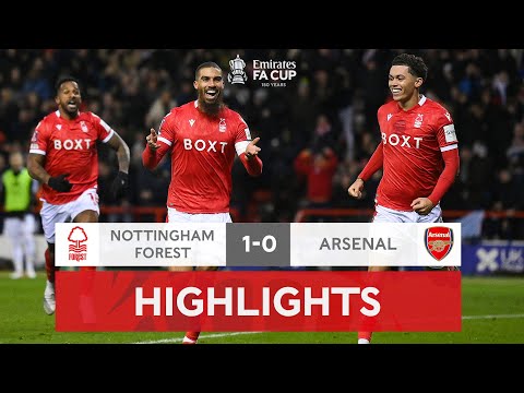 Forest Stun Gunners With Grabban Winner | Nottingham Forest 1-0 Arsenal | Emirates FA Cup 2021-22