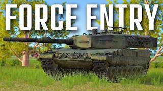 Panzer Company of Leopard 2A4s & Marders BREAKING Through the Defensive Line