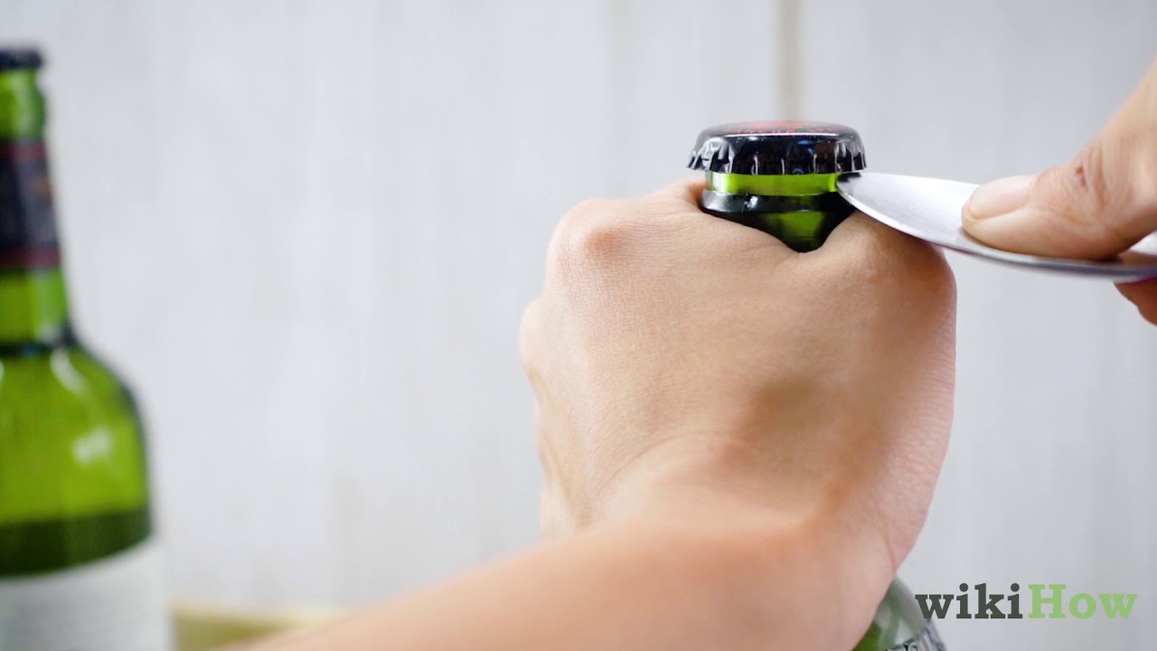 Eine Flasche Ohne Flaschenöffner Öffnen YouTube