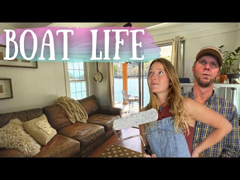 Condensation on Houseboats… Does It Ever Stop?! (Re-painting our ceilings...again 🙃)