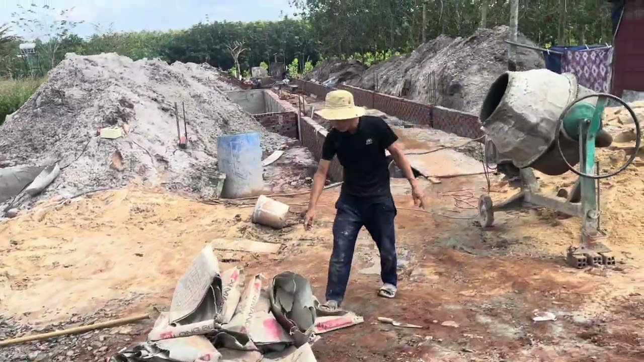 Phóng sự công trình sử dụng xi măng Long Sơn tại X.Tân Khai - Đồng Nai