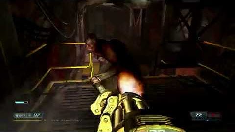 Doom 3 part 24 light machine gun