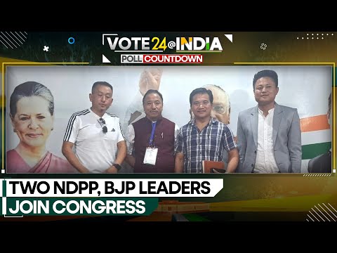 Lok Sabha election 2024 | Nagaland: Two NDPP, BJP Leaders, join Congress | WION