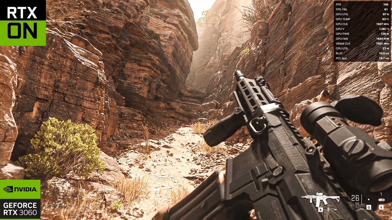 ULTIMATE Call of Duty MW II Graphics! | RTX 3060 12GB | MAX Settings ...