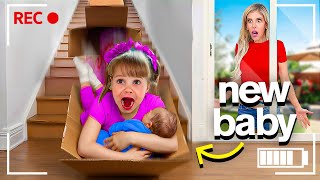 TEENAGERS Babysit Our NEW BABY & Daughter *Hidden Cameras*