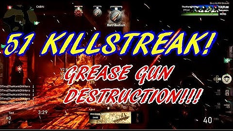 51 Killstreak and V2 Rocket with the GREASE GUN BEST CLASS SETUP in COD WWII - Call of Duty: WWII