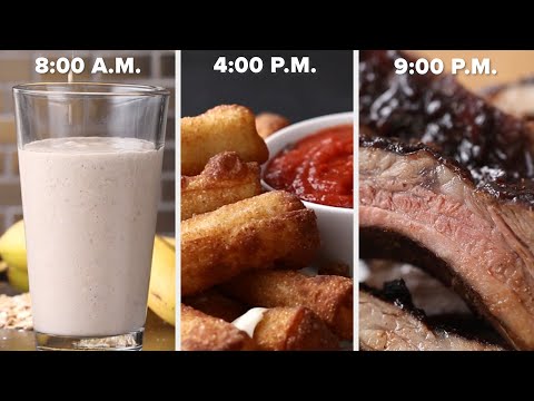 Eat 3-Ingredient Recipes For An Entire Day • Tasty Recipes
