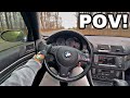 You Drive A BMW E39 M5 FAST! (STRAIGHT PIPED POV)