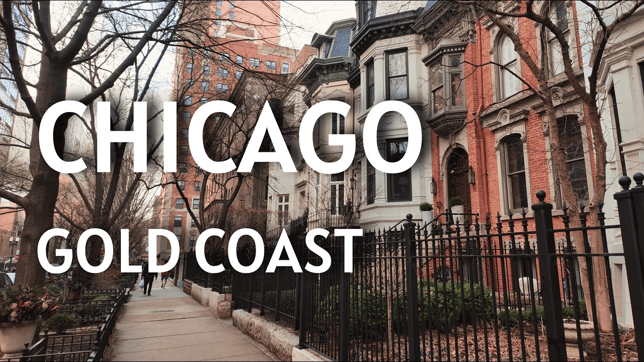 Chicago’s Gold Coast 🇺🇸 | Upscale Neighborhood Walking Tour [4K]