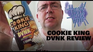 Dripmore Cookie King - DVNK Eliquid Review #lovecookies